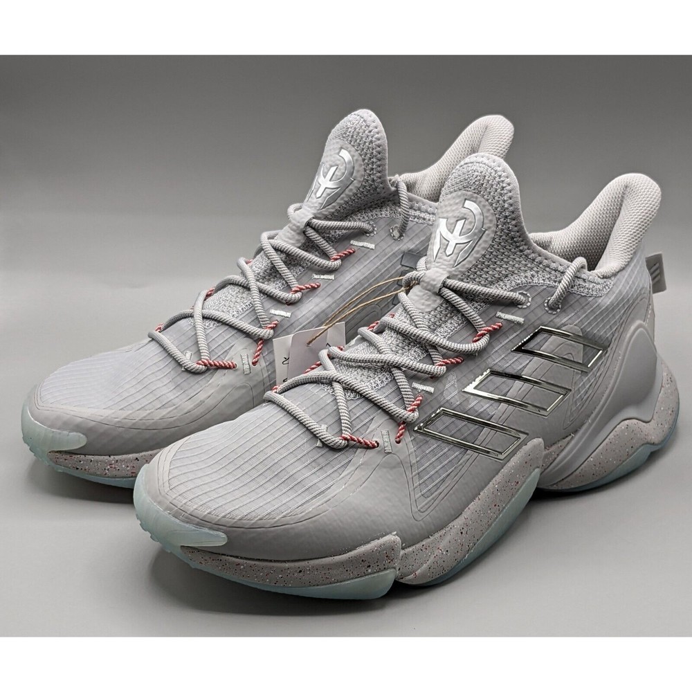 Adidas Mahomes 1 Impact FLX Boost Football Training Shoes Gray Men Size 9